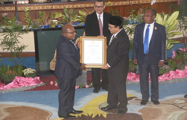 Pemprov Papua Kembali Raih Opini WTP
